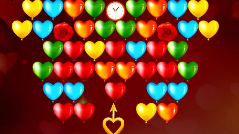 Bubble Shooter Valentines