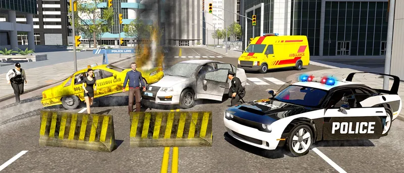 Police Car Cop Real Simulator