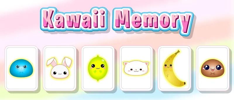 Kawaii Memory - Card Matching Game