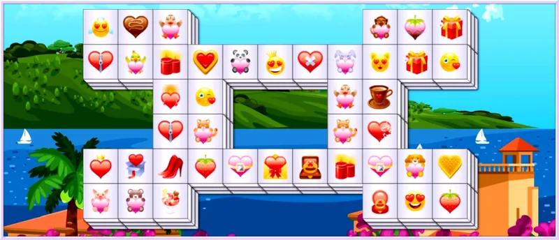 Valentines Mahjong Deluxe