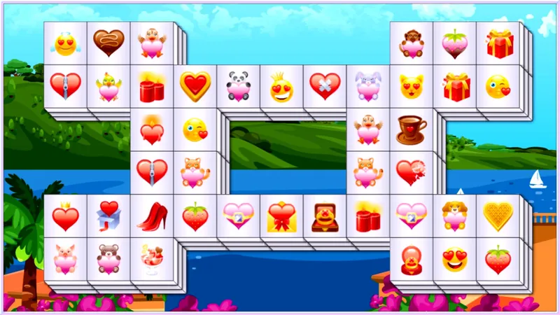 Valentines Mahjong Deluxe