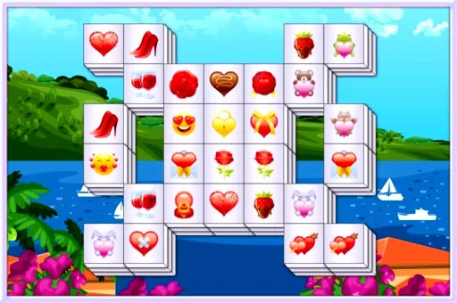 Valentines Mahjong Deluxe