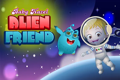 Baby Hazel Alien Friend