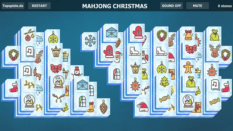 Mahjong Christmas