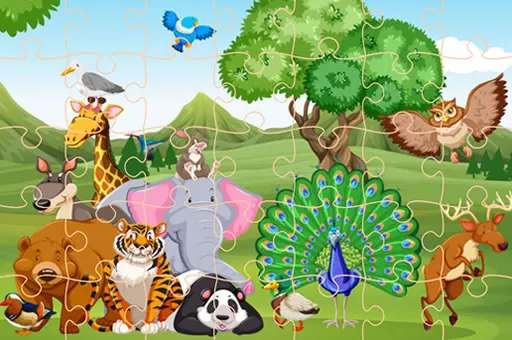 Wild Animals Jigsaw