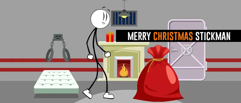 Merry Christmas Stickman