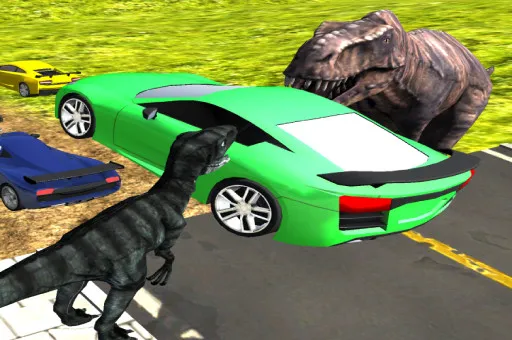 Dino Car Race