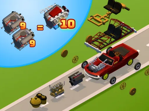 Idle Drive: Merge, Upgrade, Drive