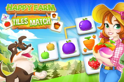 Happy Farm Tiles Match 