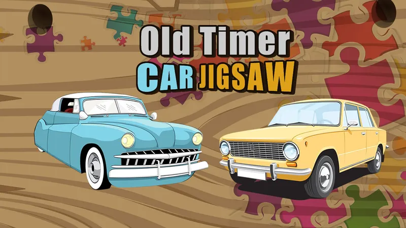 Old Timer Car Jigsaw