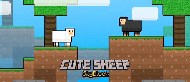 Cute Sheep SkyBlock