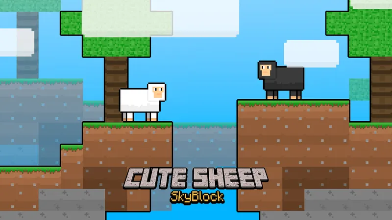 Cute Sheep SkyBlock