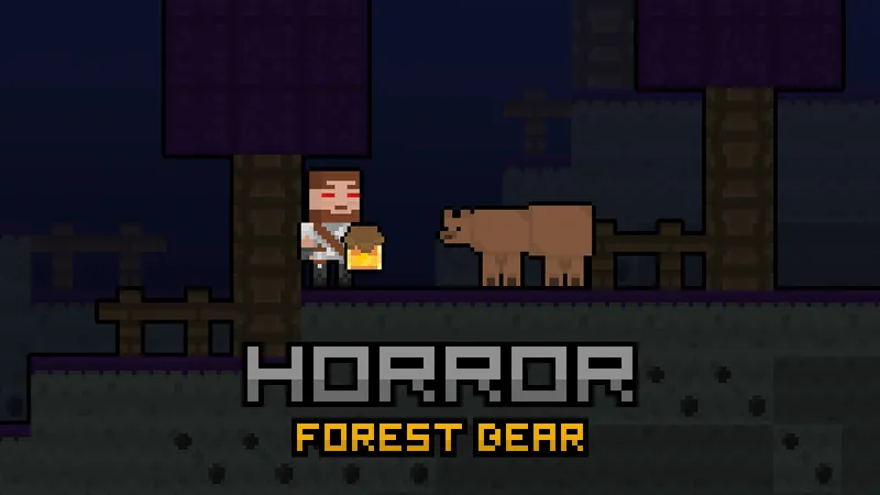 Horror Forest Bear