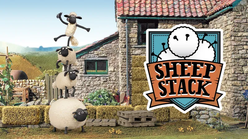 Shaun The Sheep Sheep Stack