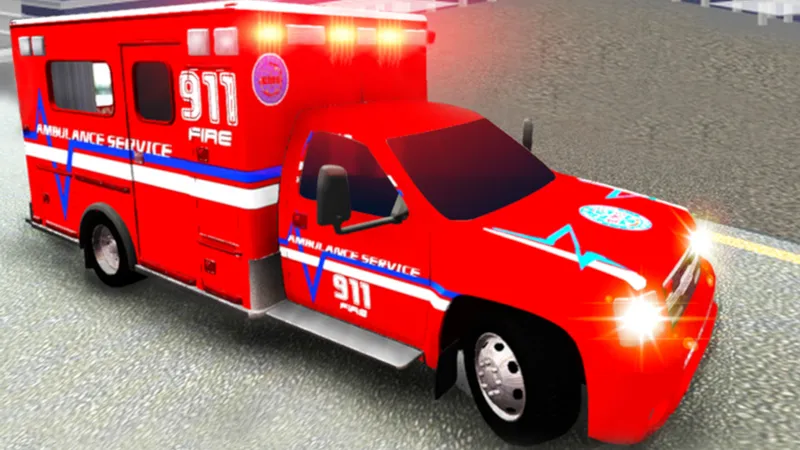 City Ambulance Driving