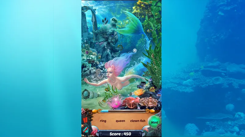 Mermaid Wonders Hidden Object