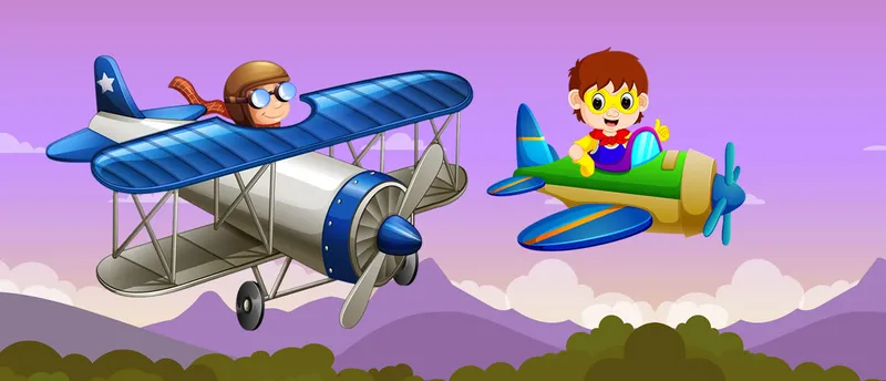 Fun Airplanes Jigsaw