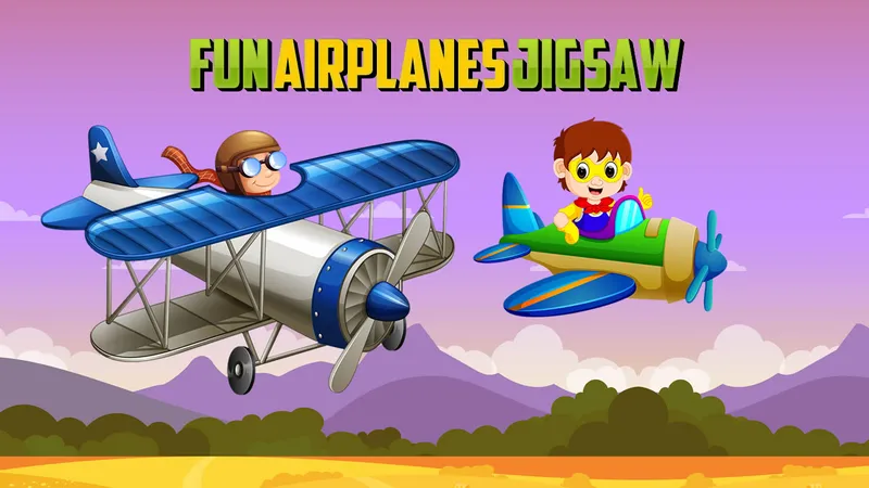 Fun Airplanes Jigsaw