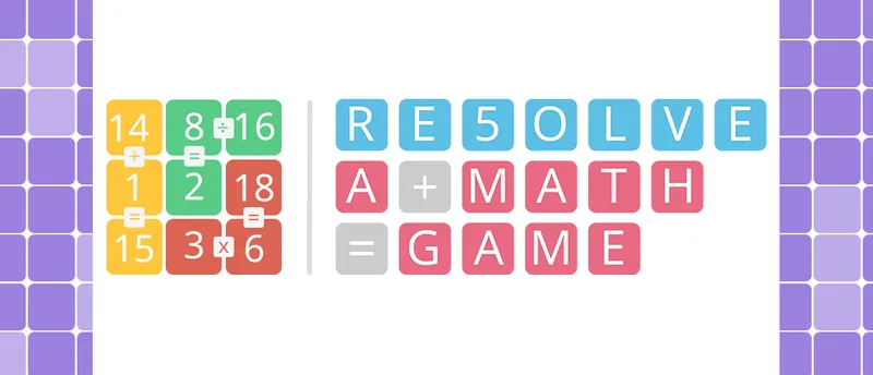 RESOLVE a math game