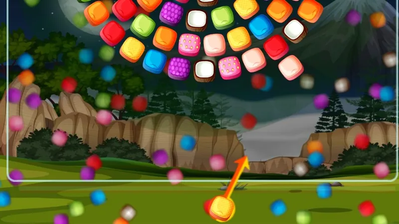 Bubble Shooter Candy Wheel