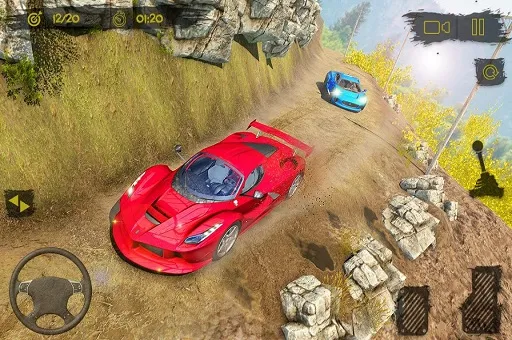 Water Slide Car Stunts Racer