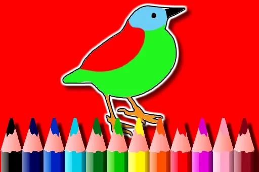 BTS Birds Coloring Book