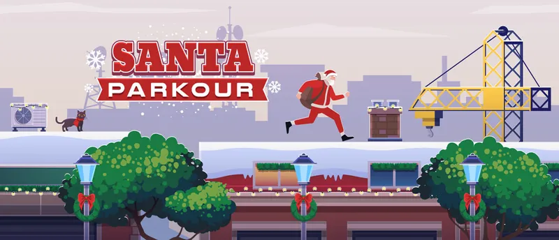 Santa Parkour