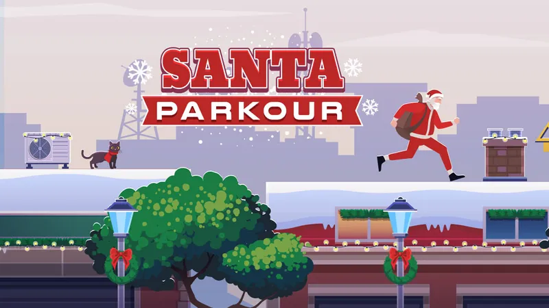 Santa Parkour