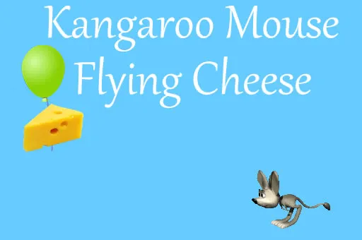 Kangaroo Mouse Flying Cheese