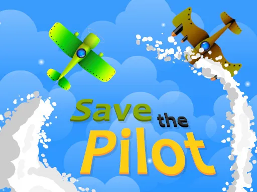 Save The Pilot Airplane HTML5 Shooter Game