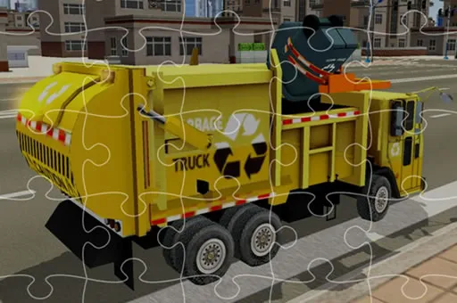 Garbage Trucks Jigsaw