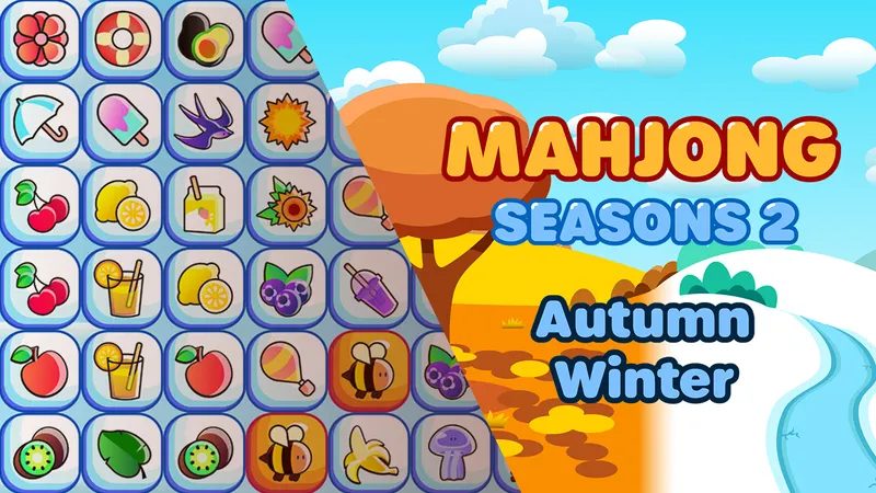 Mahjong Seasons 2 - Autumn and Winter