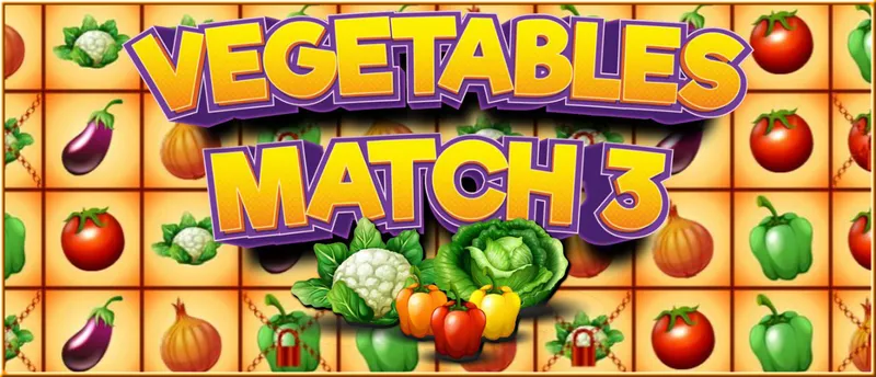 Vegetables Match 3