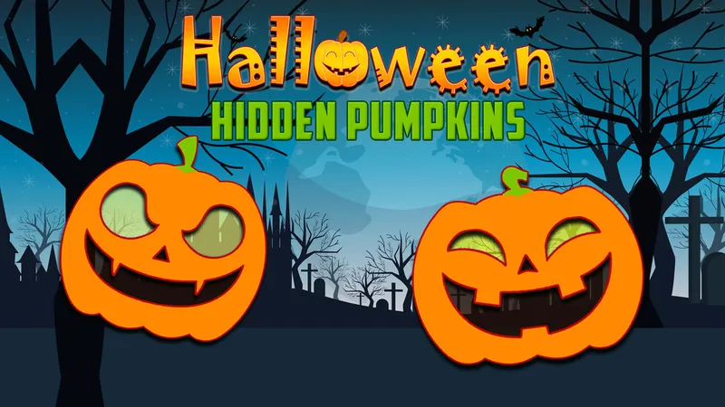 Halloween Hidden Pumpkins