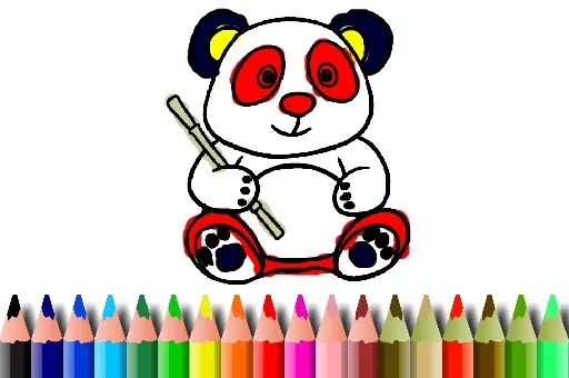 BTS Panda Coloring