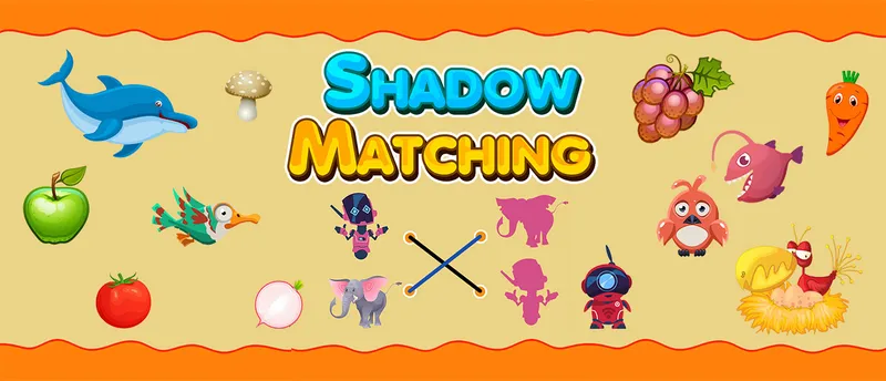 Shadow Matching Kids Learning Game