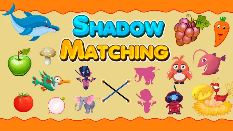 Shadow Matching Kids Learning Game