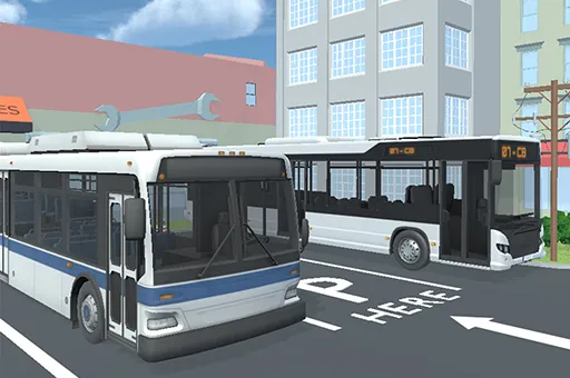 City Bus Parking Simulator Challenge 3D