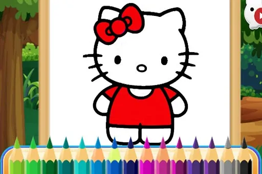 Coloring Kitty