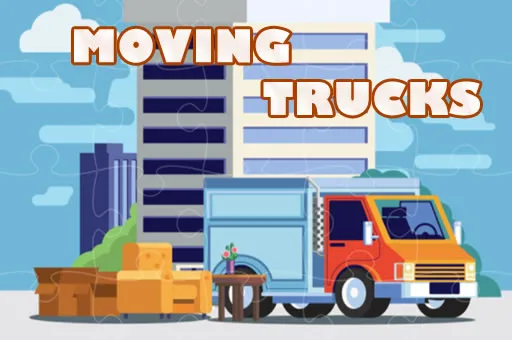 Moving Trucks Jigsaw