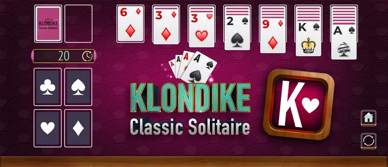 Classic Klondike Solitaire Card Game