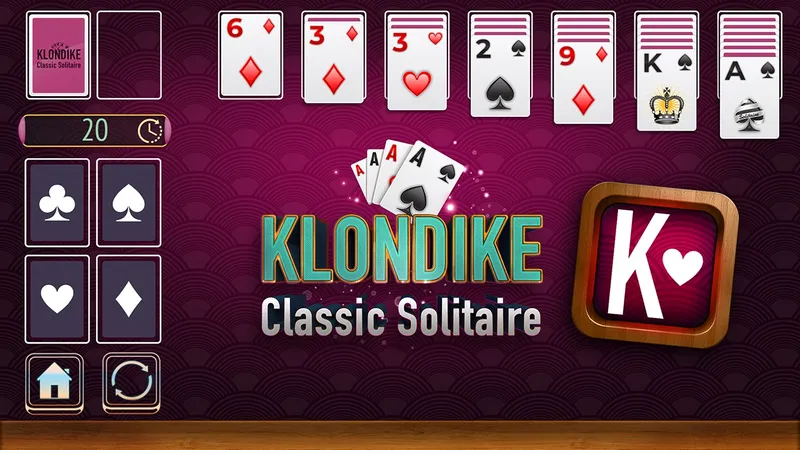 Classic Klondike Solitaire Card Game