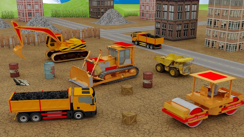  Road Builder Highway Construction Game