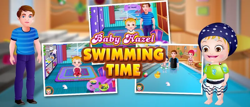 Baby Hazel Swimming Time