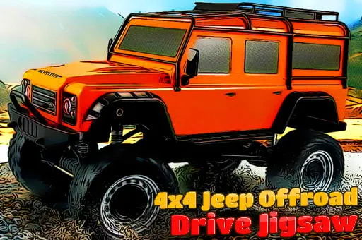 4x4 Jeep Offroad Drive Jigsaw