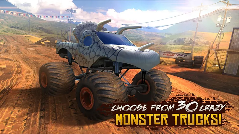 Xtreme 3D Spectacular Monster Truck Offroad Jump