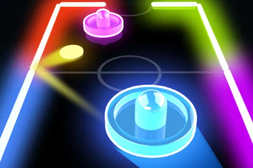 Glow Hockey HD