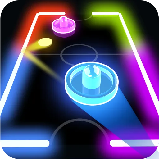 Glow Hockey HD