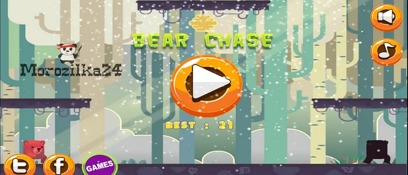 Bear Chase Game Adventure