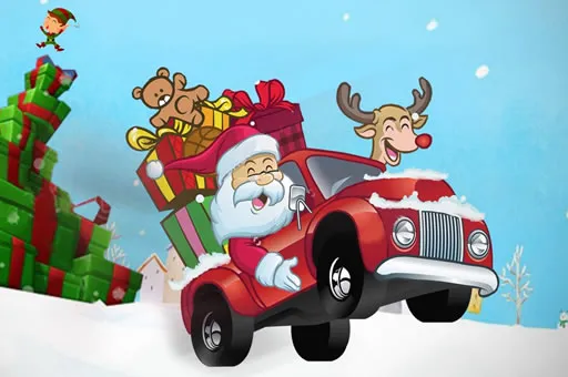 Santa Gift Truck